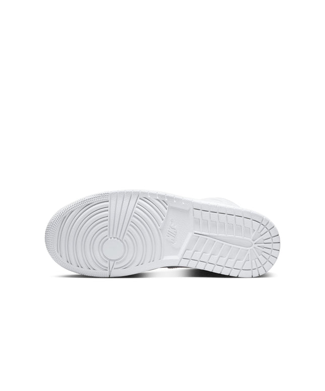 Air Jordan Womens 1 Mid - Triple White