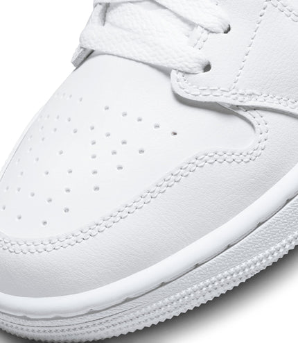 Air Jordan Womens 1 Mid - Triple White