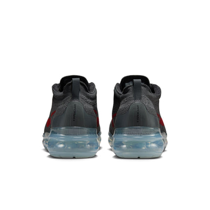 Nike Mens Air Vapormax 2023 Flyknit - Dark Grey/Gym Red