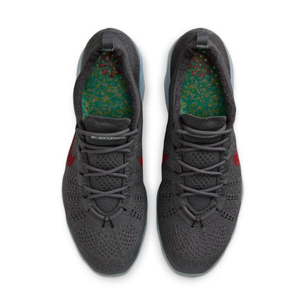 Nike Mens Air Vapormax 2023 Flyknit - Dark Grey/Gym Red