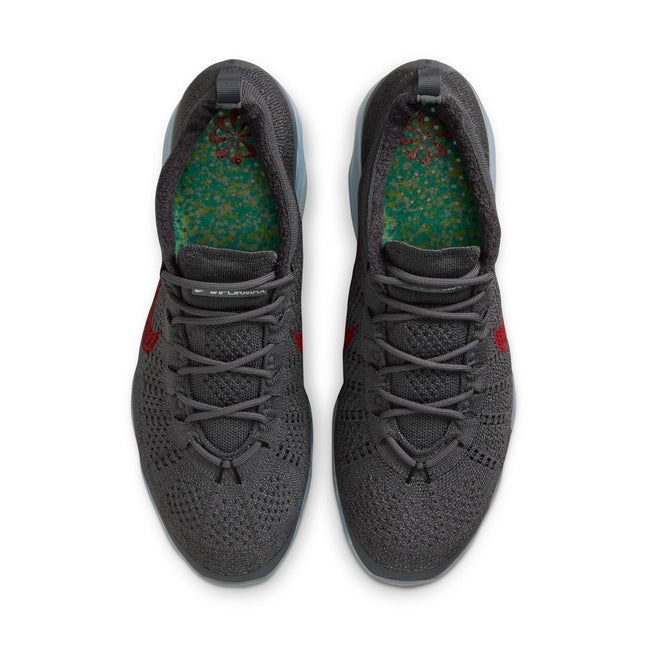 Nike Mens Air Vapormax 2023 Flyknit - Dark Grey/Gym Red