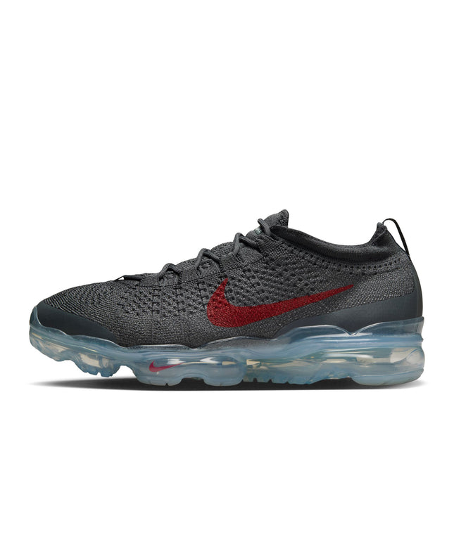 Nike Mens Air Vapormax 2023 Flyknit - Dark Grey/Gym Red