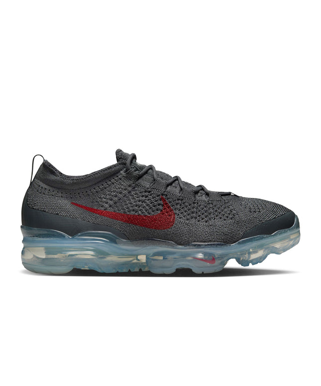 Nike Mens Air Vapormax 2023 Flyknit - Dark Grey/Gym Red