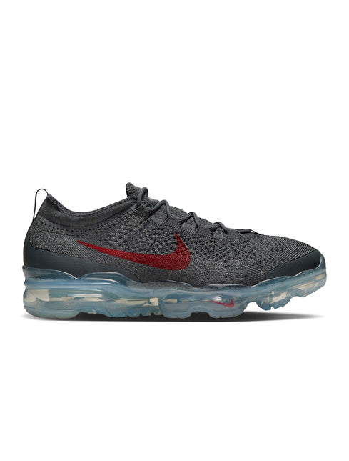 Nike Mens Air Vapormax 2023 Flyknit - Dark Grey/Gym Red