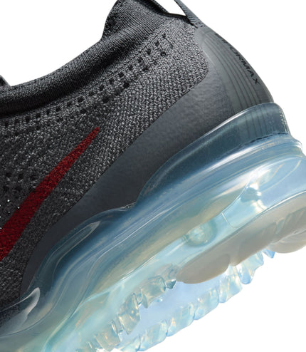 Nike Mens Air Vapormax 2023 Flyknit - Dark Grey/Gym Red
