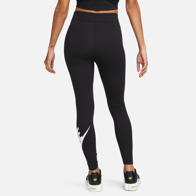 Nike Womens High-Waisted Leggings - Black