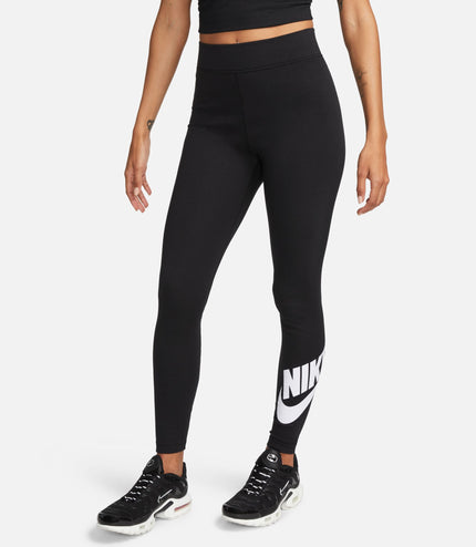 Nike Womens High-Waisted Leggings - Black