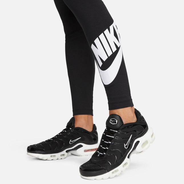 Nike Womens High-Waisted Leggings - Black