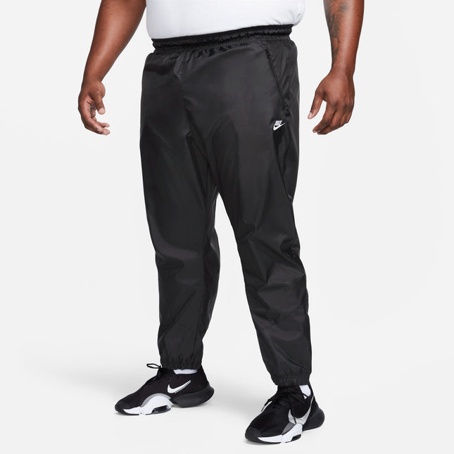 Nike Mens Woven Lined Windrunner Pants - Black/White