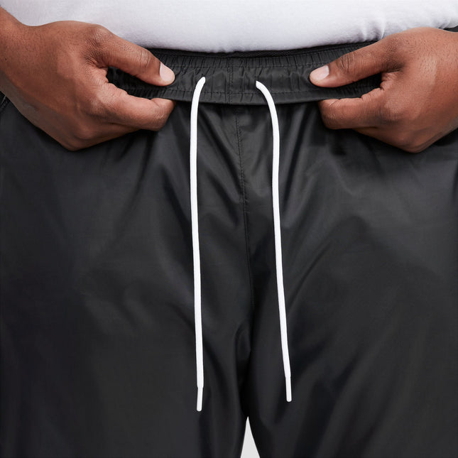 Nike Mens Woven Lined Windrunner Pants - Black/White