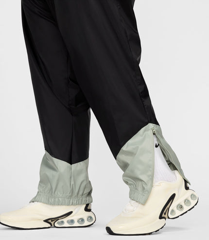 Nike Mens Woven Lined Windrunner Pants -Black/Jade Horizon