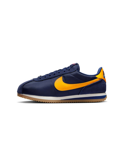 Nike Womens Cortez Textile - Midnight Navy/University Gold