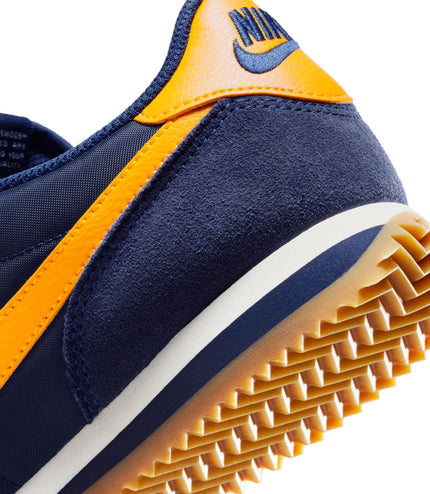 Nike Womens Cortez Textile - Midnight Navy/University Gold