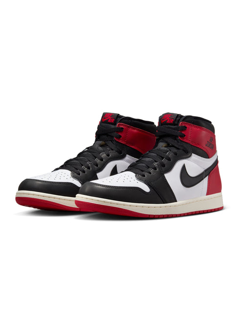 Air Jordan Mens 1 Retro High OG - Black Toe Reimagined