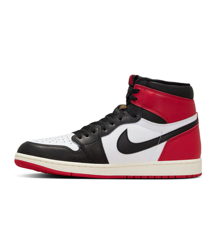 Air Jordan Mens 1 Retro High OG - Black Toe Reimagined