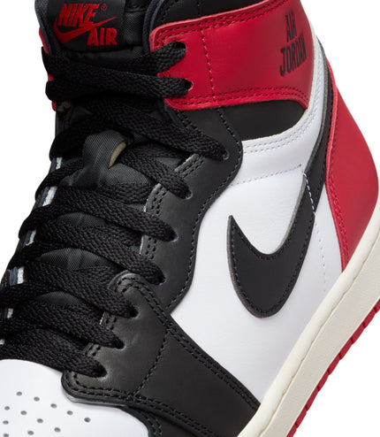 Air Jordan Mens 1 Retro High OG - Black Toe Reimagined