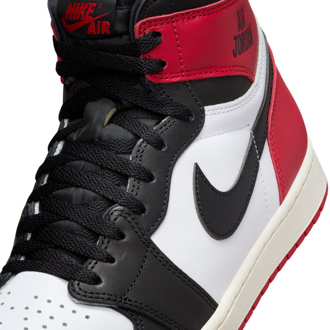 Air Jordan Mens 1 Retro High OG - Black Toe Reimagined