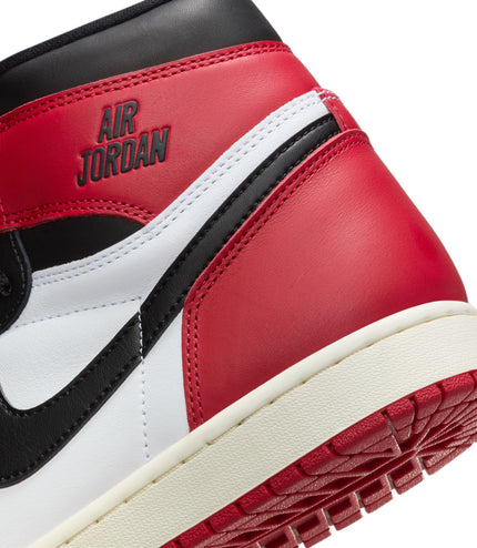 Air Jordan Mens 1 Retro High OG - Black Toe Reimagined