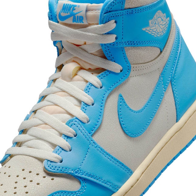 Air Jordan Hombres 1 Retro High OG Polvo Oscuro Azul/Polvo Oscuro Azul-Vela