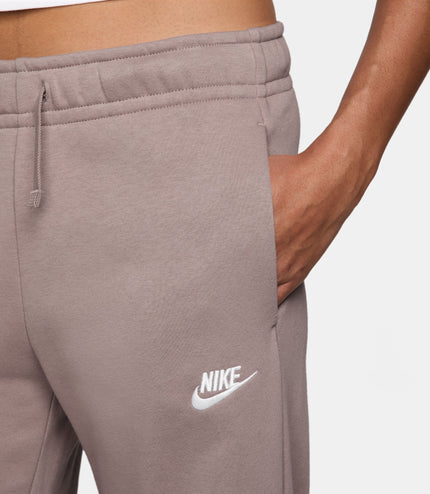 Nike Womens Mid-Rise Wide-Leg Sweatpants - Malt