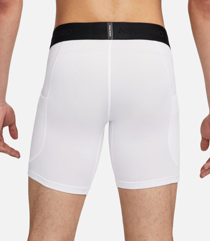 Nike Mens Pro Workout Shorts - White