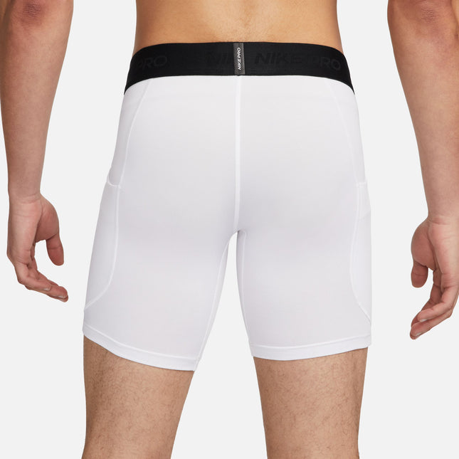 Nike Mens Pro Workout Shorts - White
