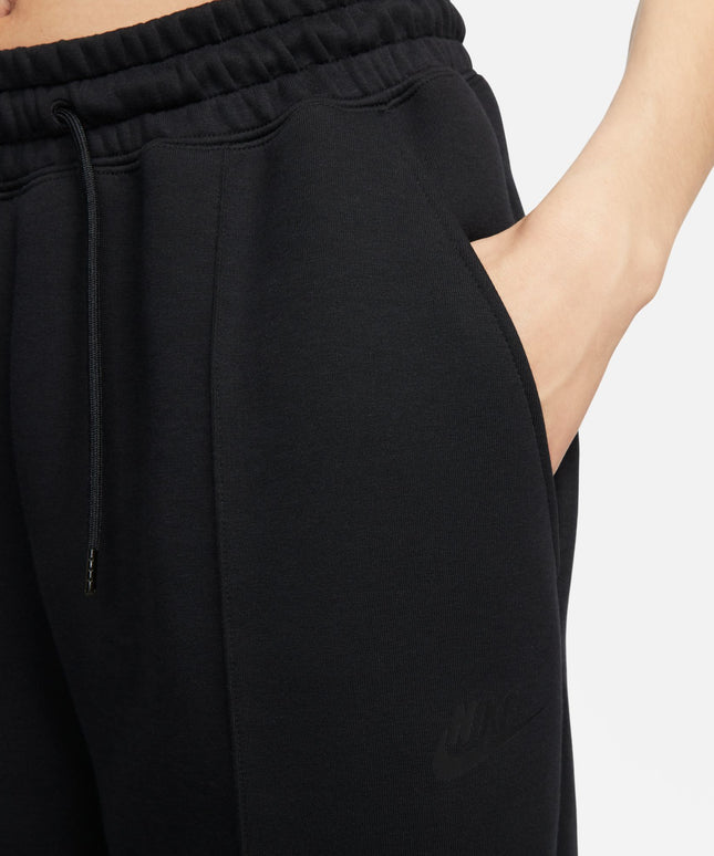 Chaqueta cortavientos Nike Sportswear Tech Fleece para mujer, color negro