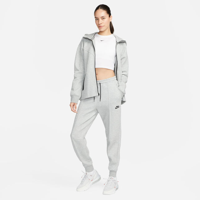 Nike Womens Sportswear Tech Fleece - Dark Grey Heather/Black