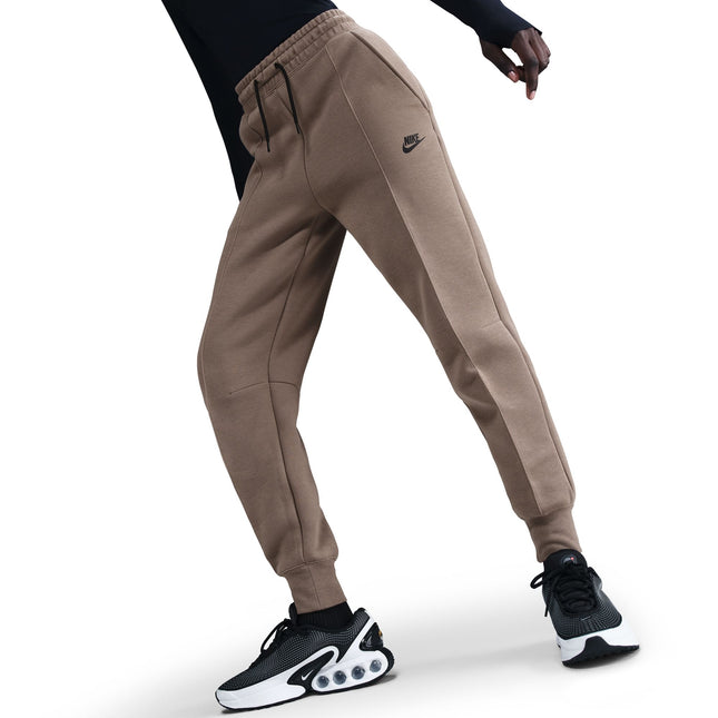 Nike Womens Sportswear Tech Fleece Jogger - Mink Brown/Black