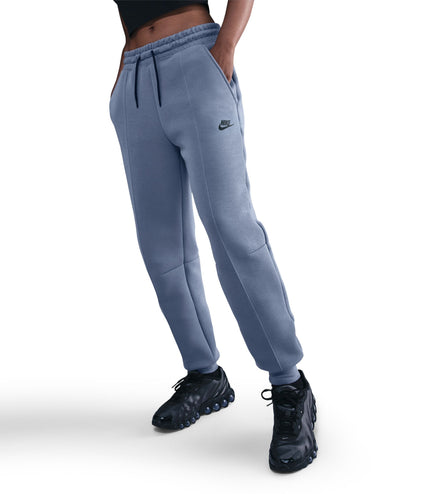 Nike Womens Sportswear Tech Fleece Mid-Rise Joggers - World Indigo