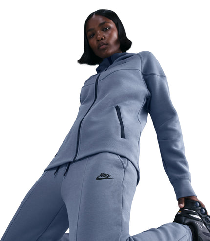 Nike Womens Sportswear Tech Fleece Mid-Rise Joggers - World Indigo