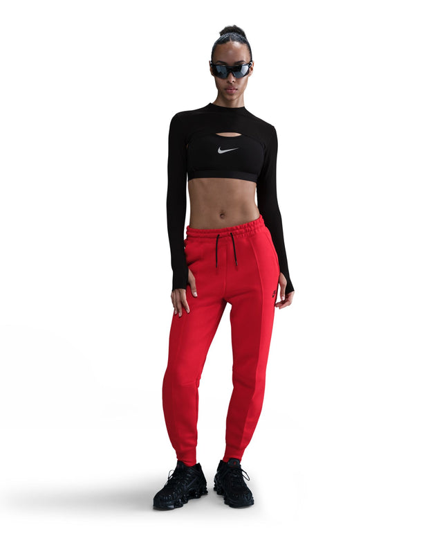 Nike Womens Sportswear Tech Fleece Joggers - University Red/Black