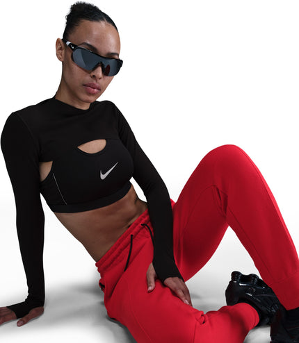 Nike Womens Sportswear Tech Fleece Joggers - University Red/Black