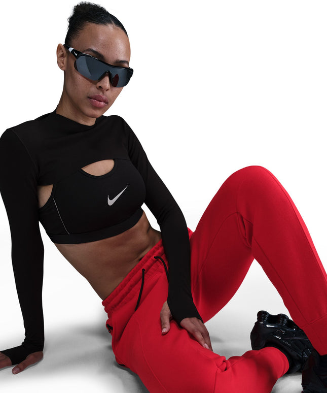 Nike Womens Sportswear Tech Fleece Joggers - University Red/Black