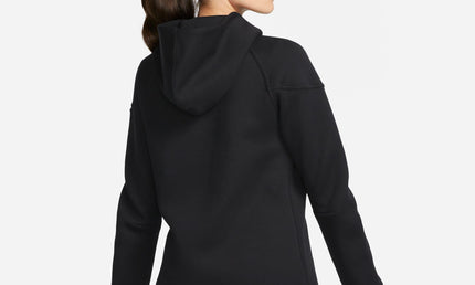 Sudadera con capucha Nike Sportswear Tech Fleece para mujer - Negra