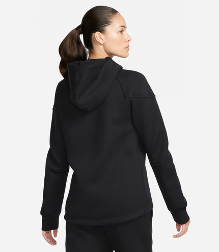 Nike Womens Sportswear Tech Fleece Hoodie - Black