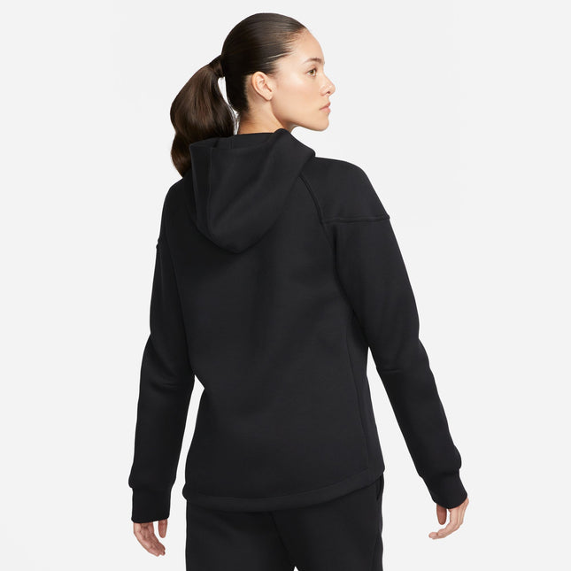 Nike Womens Sportswear Tech Fleece Hoodie - Black