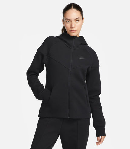 Nike Womens Sportswear Tech Fleece Hoodie - Black