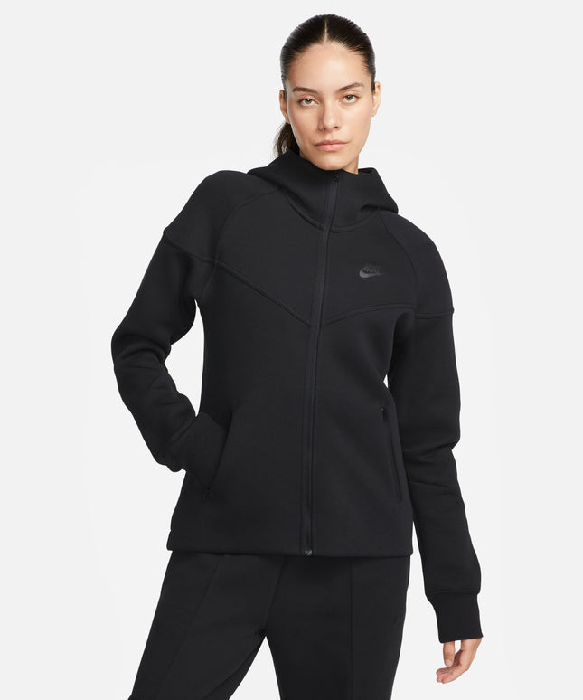 Nike Womens Sportswear Tech Fleece Hoodie - Black