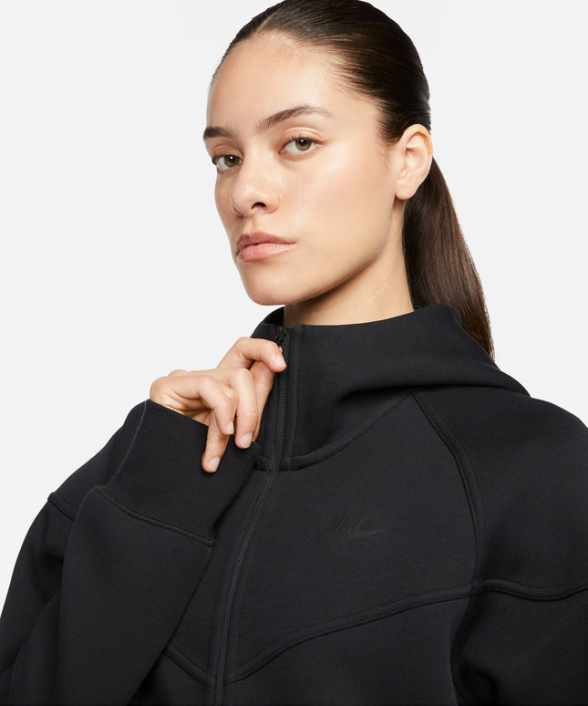Nike Womens Sportswear Tech Fleece Hoodie - Black