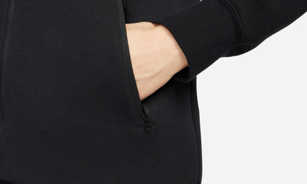 Sudadera con capucha Nike Sportswear Tech Fleece para mujer - Negra