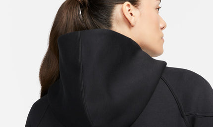 Sudadera con capucha Nike Sportswear Tech Fleece para mujer - Negra