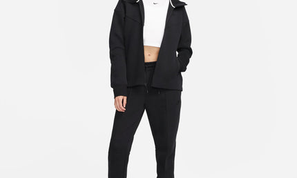 Sudadera con capucha Nike Sportswear Tech Fleece para mujer - Negra