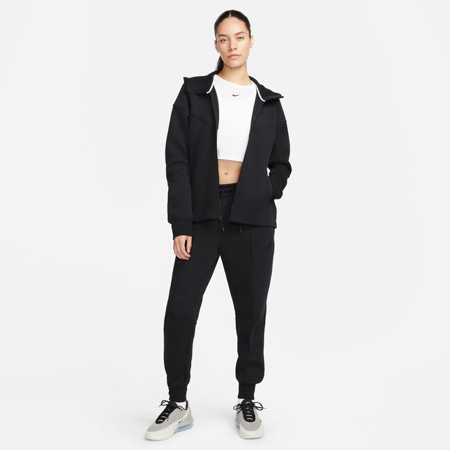 Nike Womens Sportswear Tech Fleece Hoodie - Black