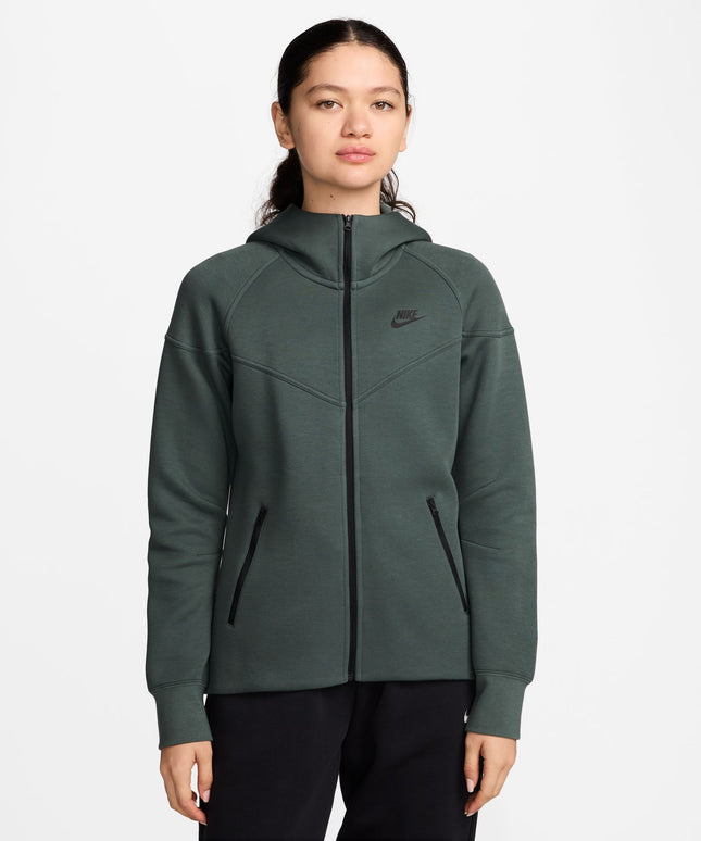 Nike Womens Sportswear Tech Fleece Windrunner - Vintage Green