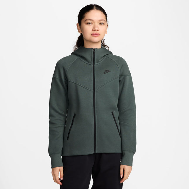 Nike Womens Sportswear Tech Fleece Windrunner - Vintage Green