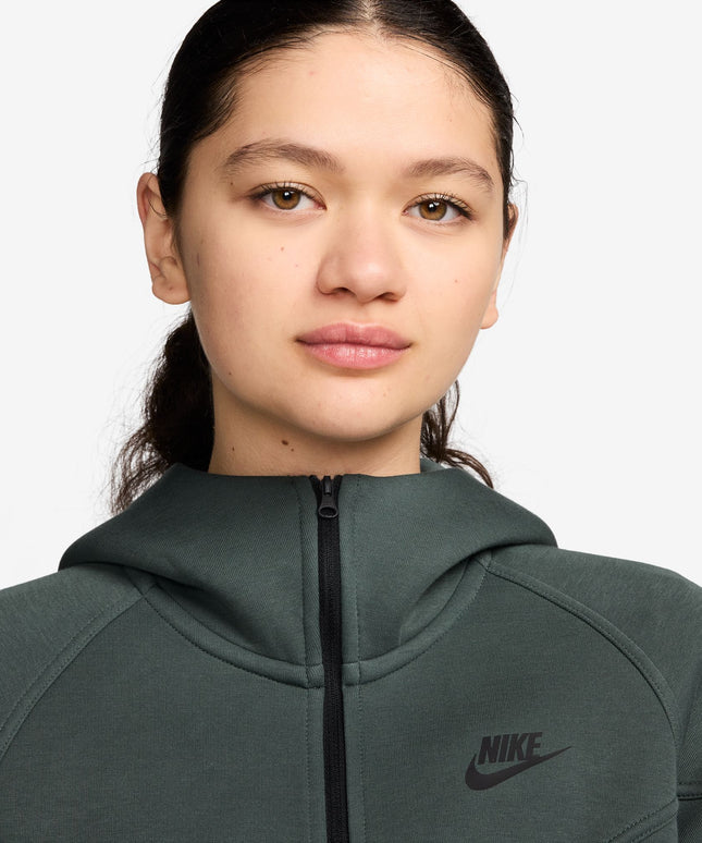 Nike Womens Sportswear Tech Fleece Windrunner - Vintage Green