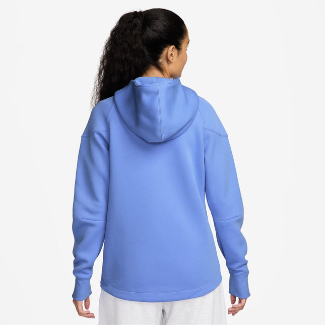 Nike Womens Sportswear Tech Fleece Windrunner - Royal Pulse