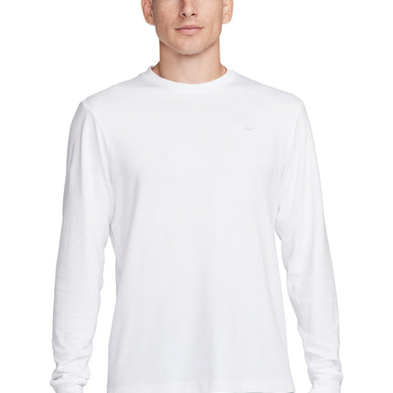 Nike Mens Primary Long Sleeve Top - White