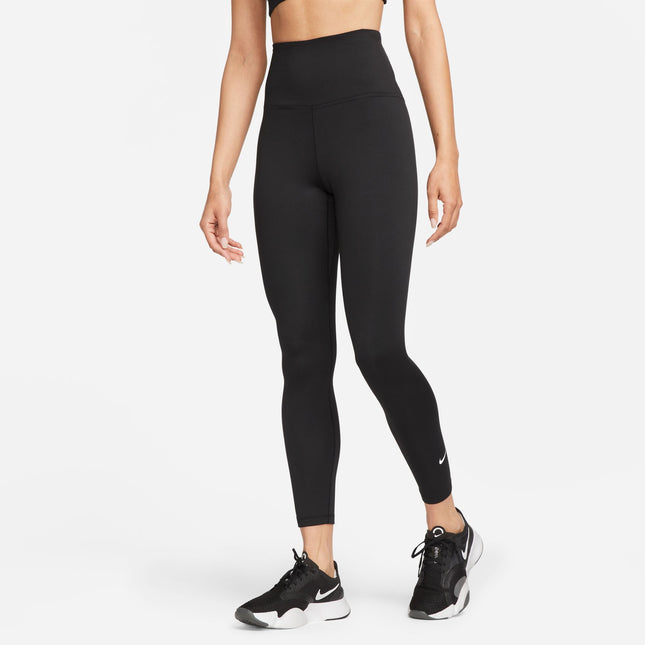 Nike Womens Therma-Fit One Leggings - Black/White